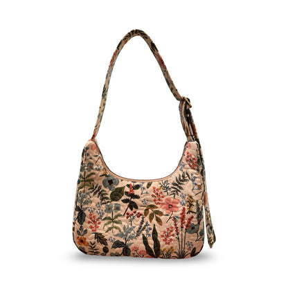 Wildflowers Crescent Bag