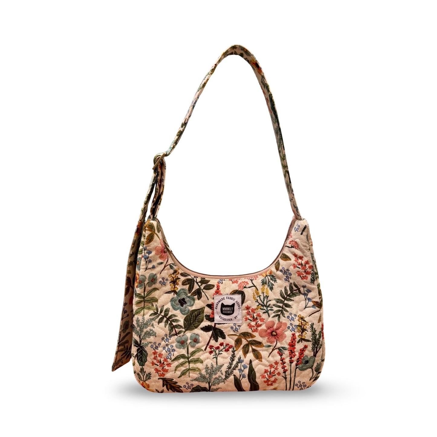 Wildflowers Crescent Bag
