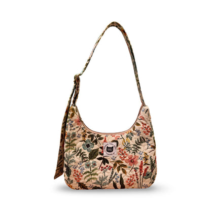 Wildflowers Crescent Bag