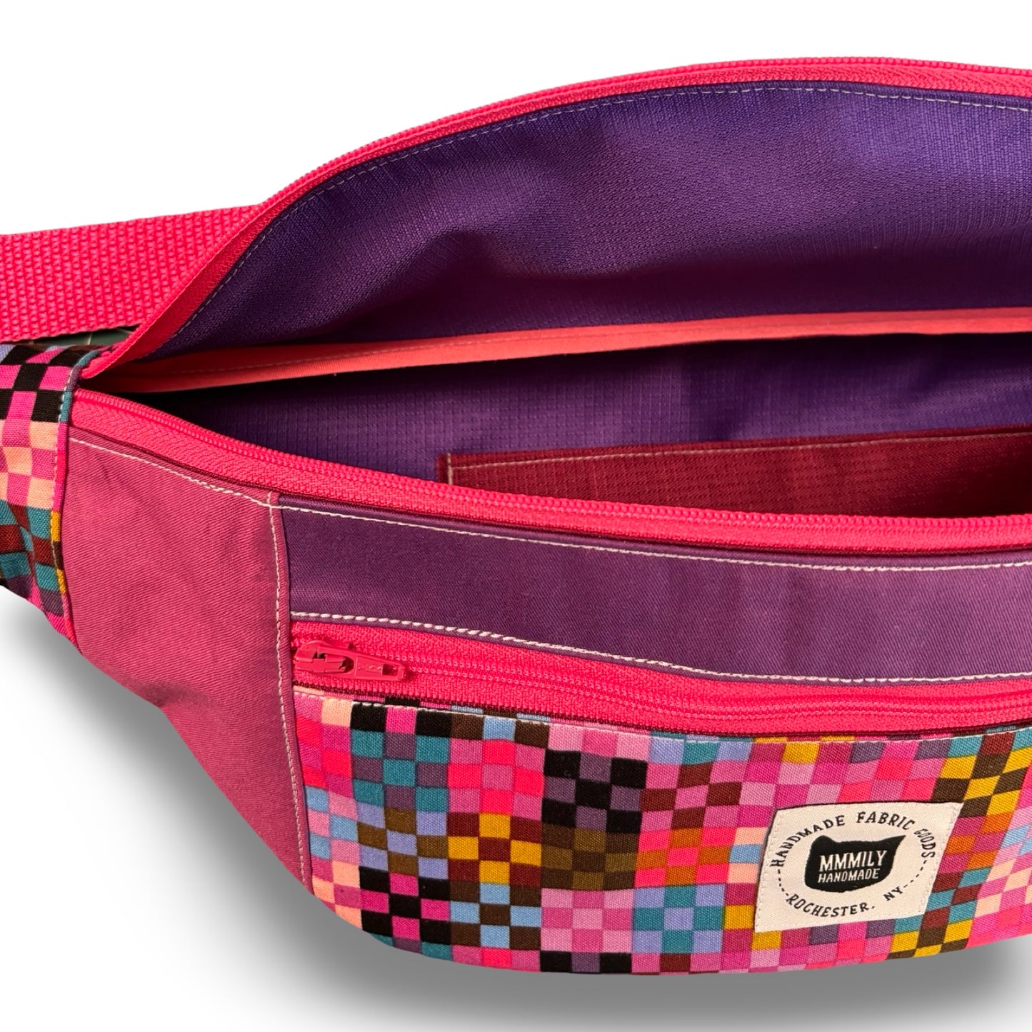 Colorful Checkered Fannypack