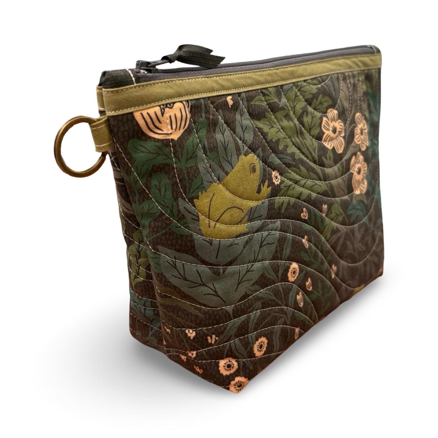 Floral Frog Toiletry Case