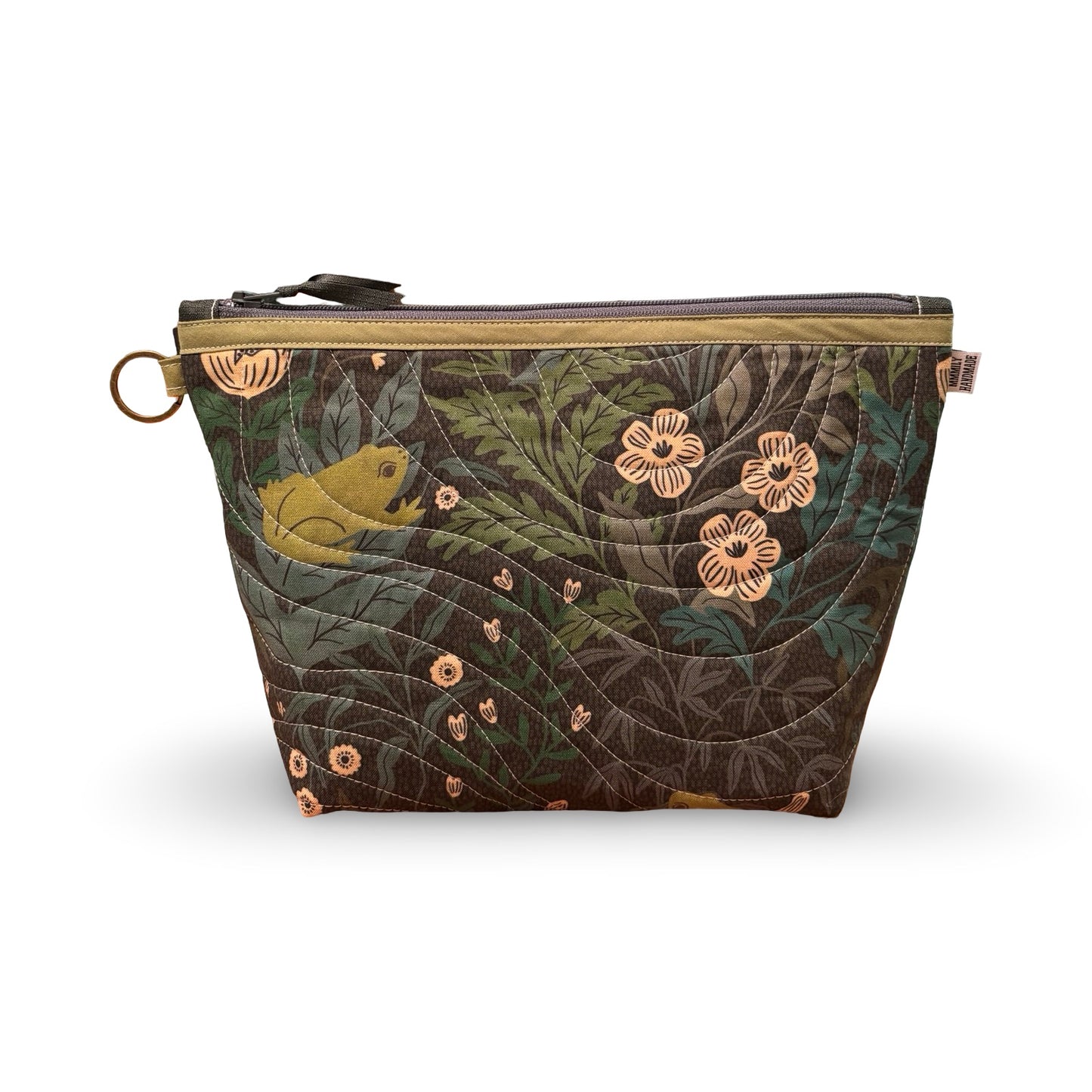 Floral Frog Toiletry Case