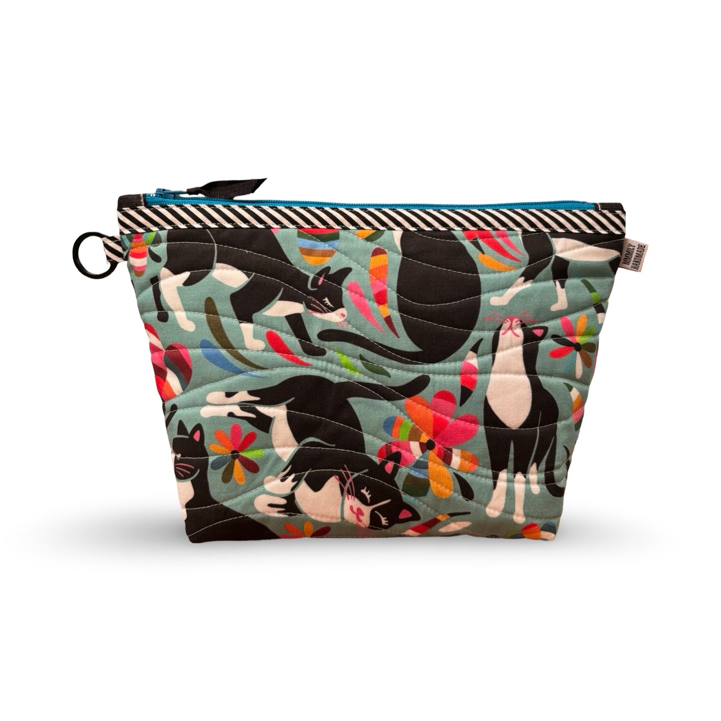Funky Tuxedo Cats Toiletry Case