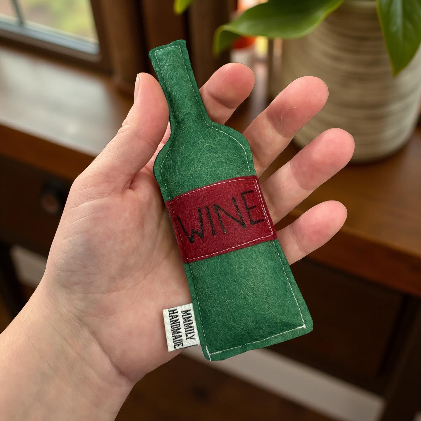 Wine Catnip Toy