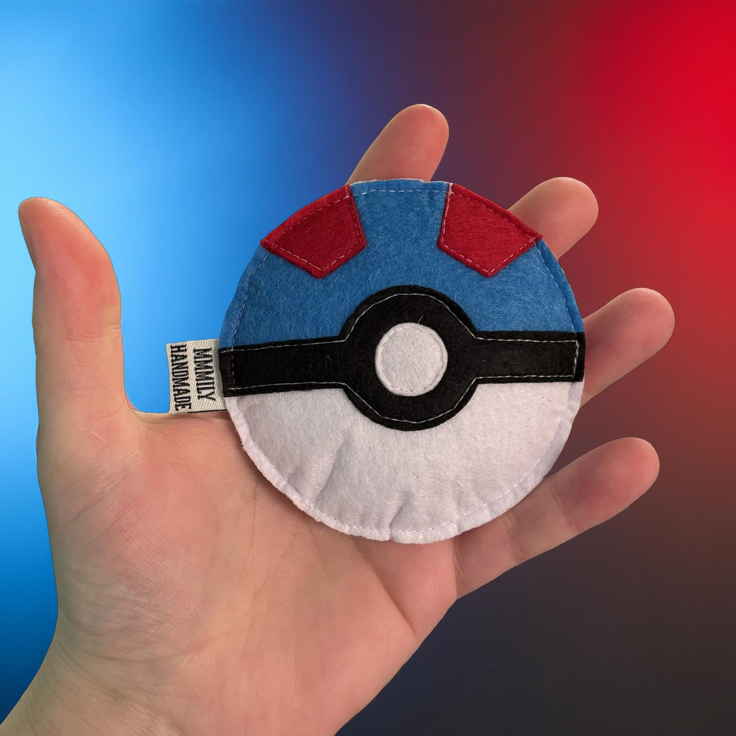 Pokeball Catnip Toy