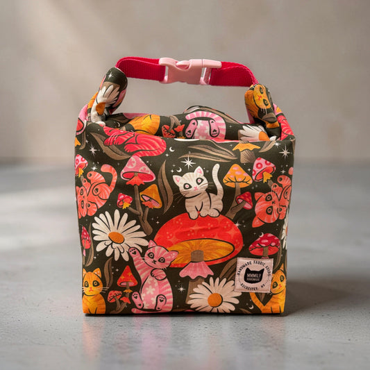 Psychedelic Cats Lunch Bag