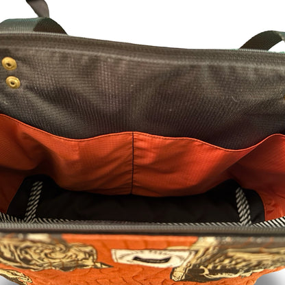 Vintage Cameras Quilted Tote
