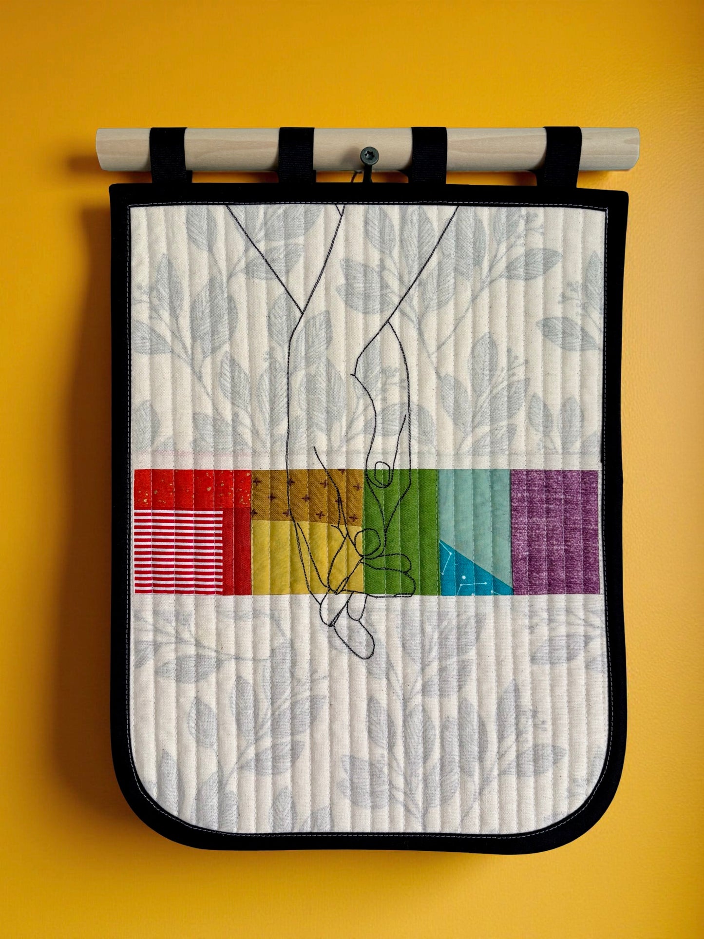 "Bound by Love" Quilted Wall Hanging