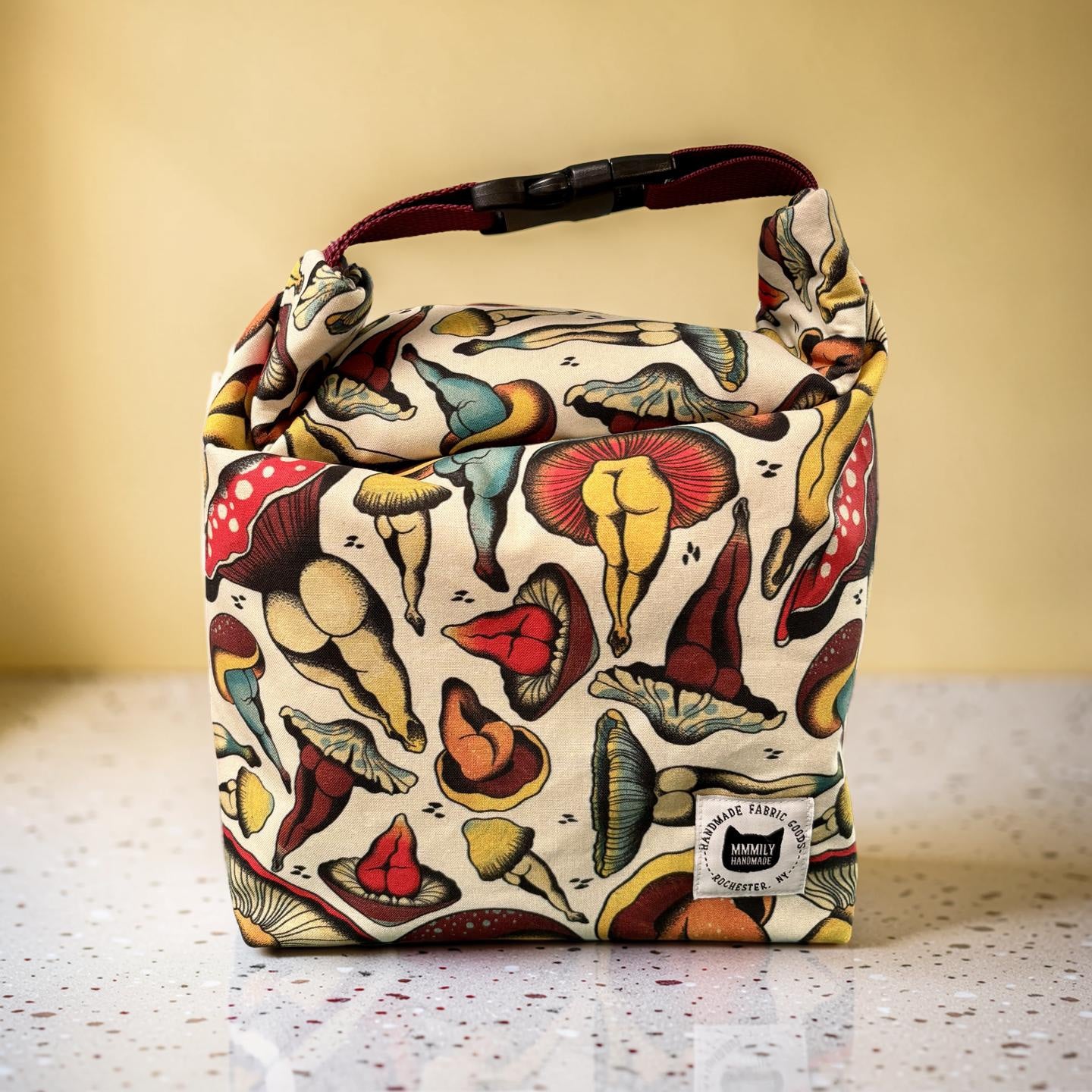 Mushroom Butts Lunch Bag