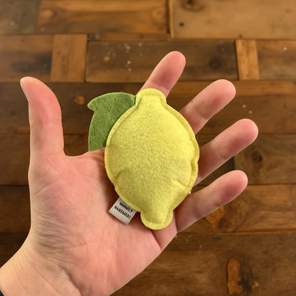 Lemon Catnip Toy