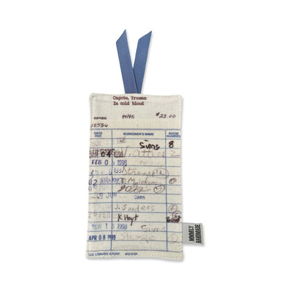 Library Card Bookmarks