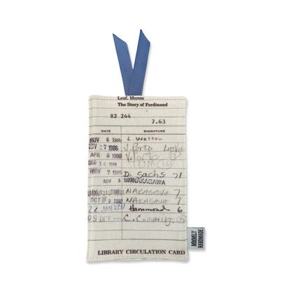 Library Card Bookmarks