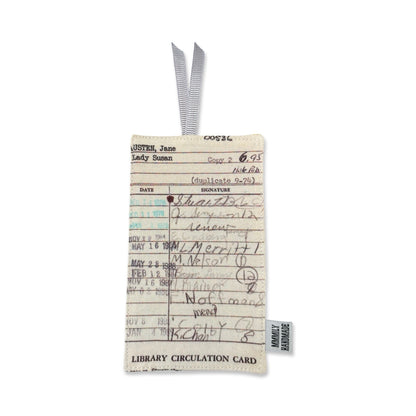 Library Card Bookmarks