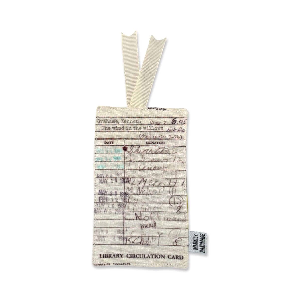 Library Card Bookmarks