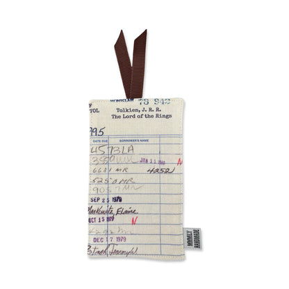 Library Card Bookmarks