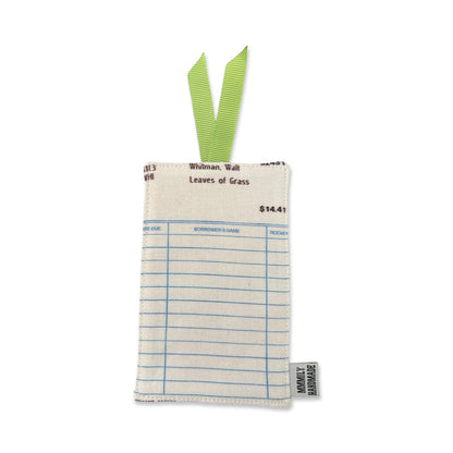 Library Card Bookmarks