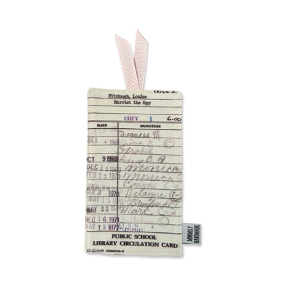 Library Card Bookmarks