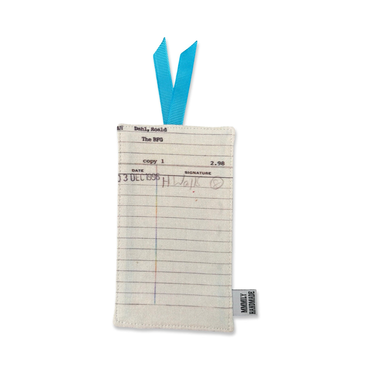 Library Card Bookmarks