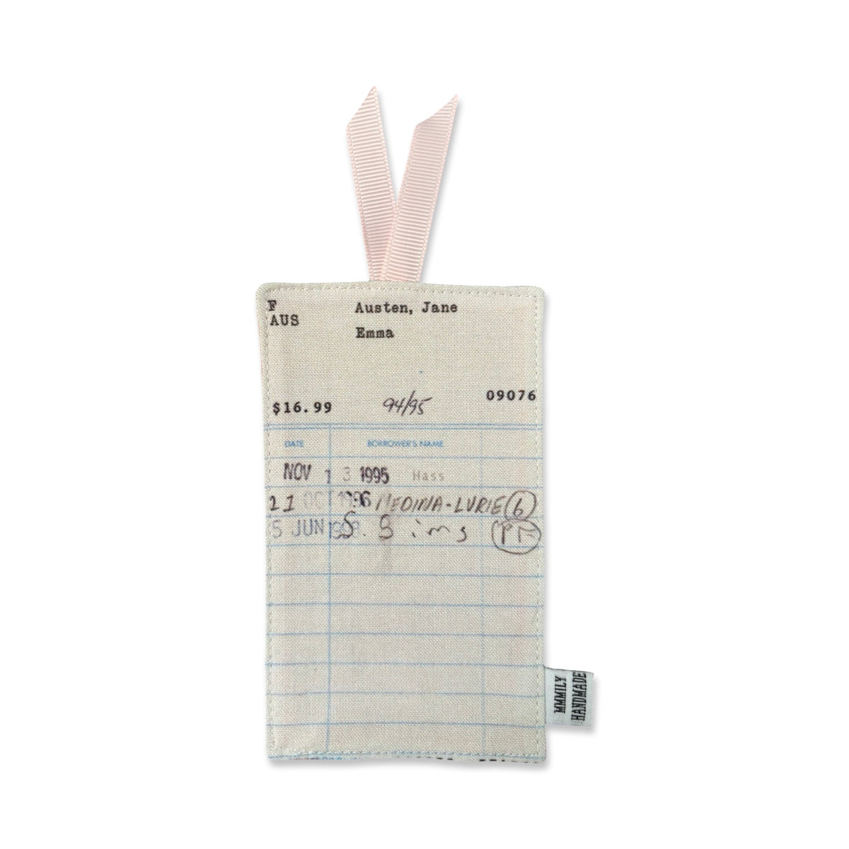 Library Card Bookmarks