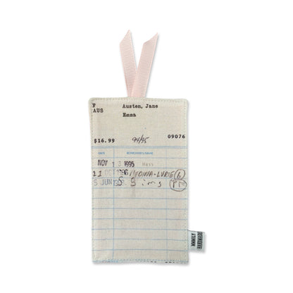 Library Card Bookmarks