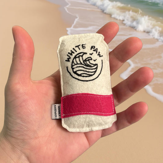 White Paw Catnip Toy