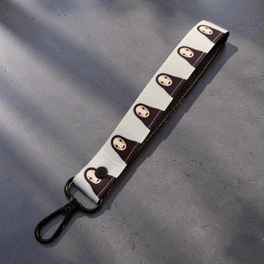 No Face Wristlet Strap