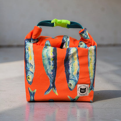 Neon Sardines Lunch Bag