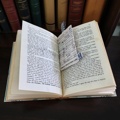 Library Card Bookmarks