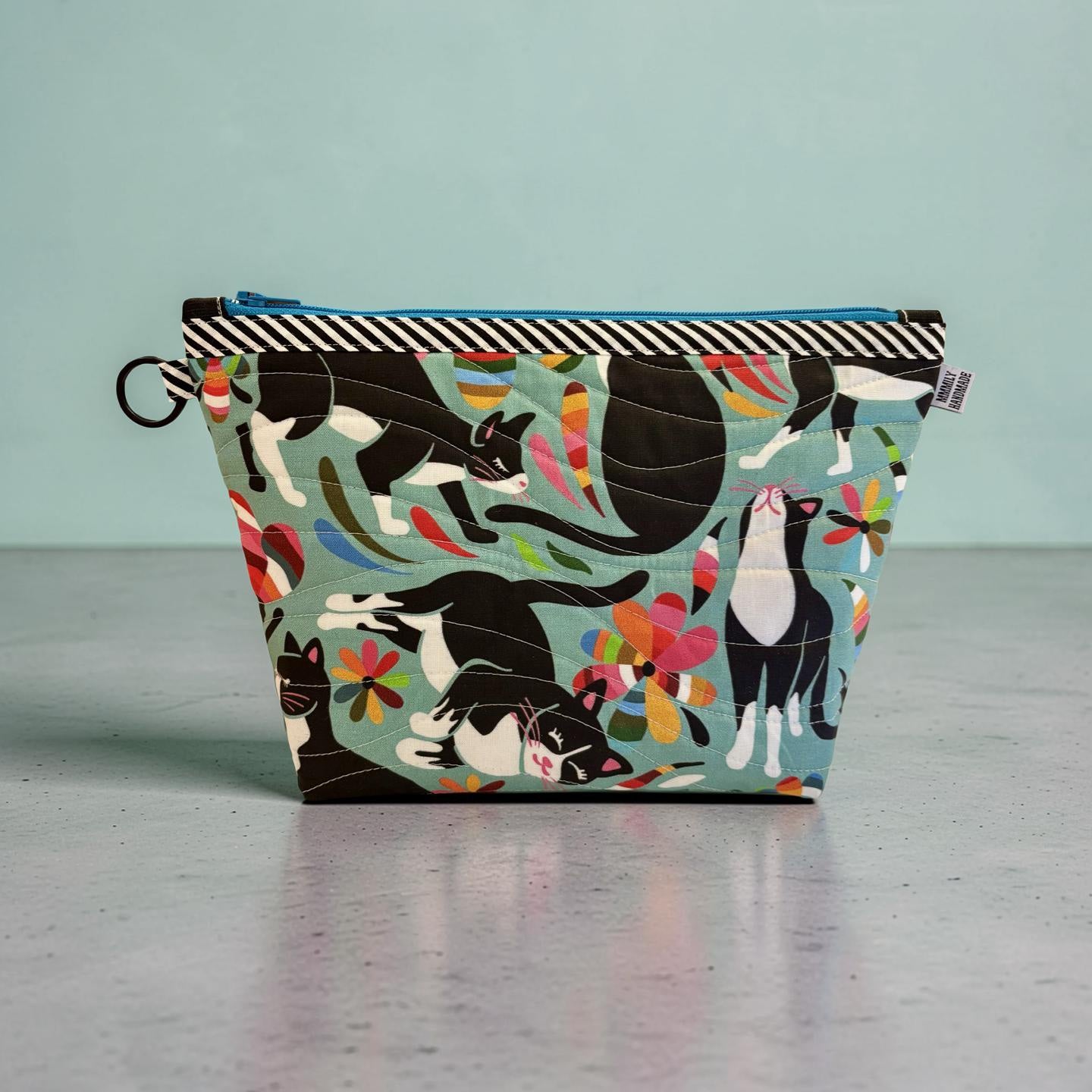 Funky Tuxedo Cats Toiletry Case