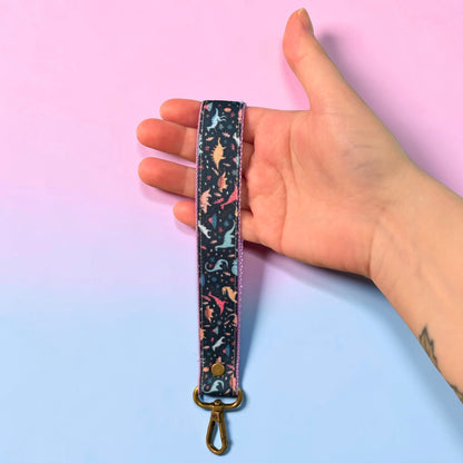Dinosaur Wristlet Strap