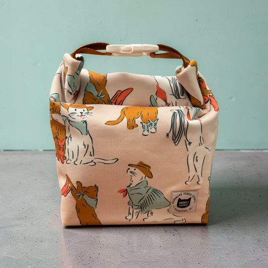 Cowboy Cats Lunch Bag