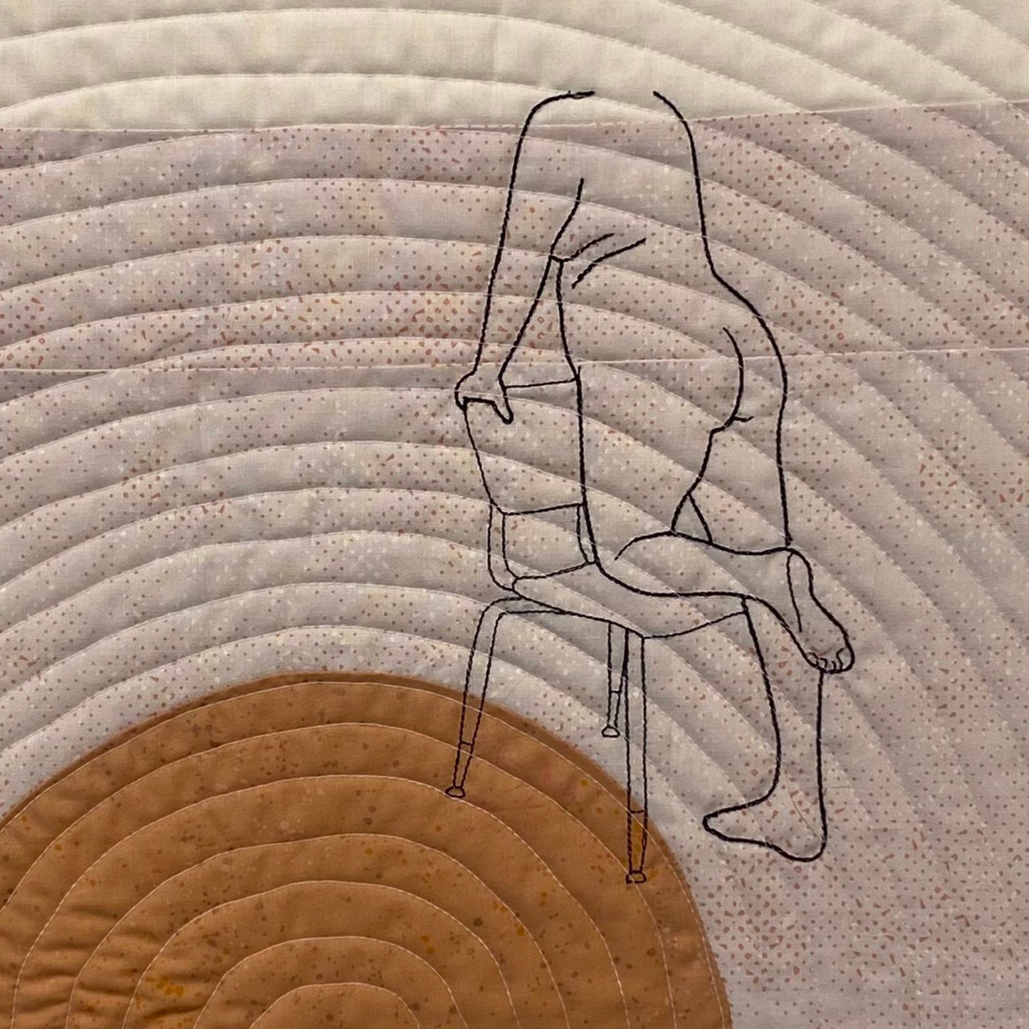 "Dawn of Desire" Quilted Wall Hanging