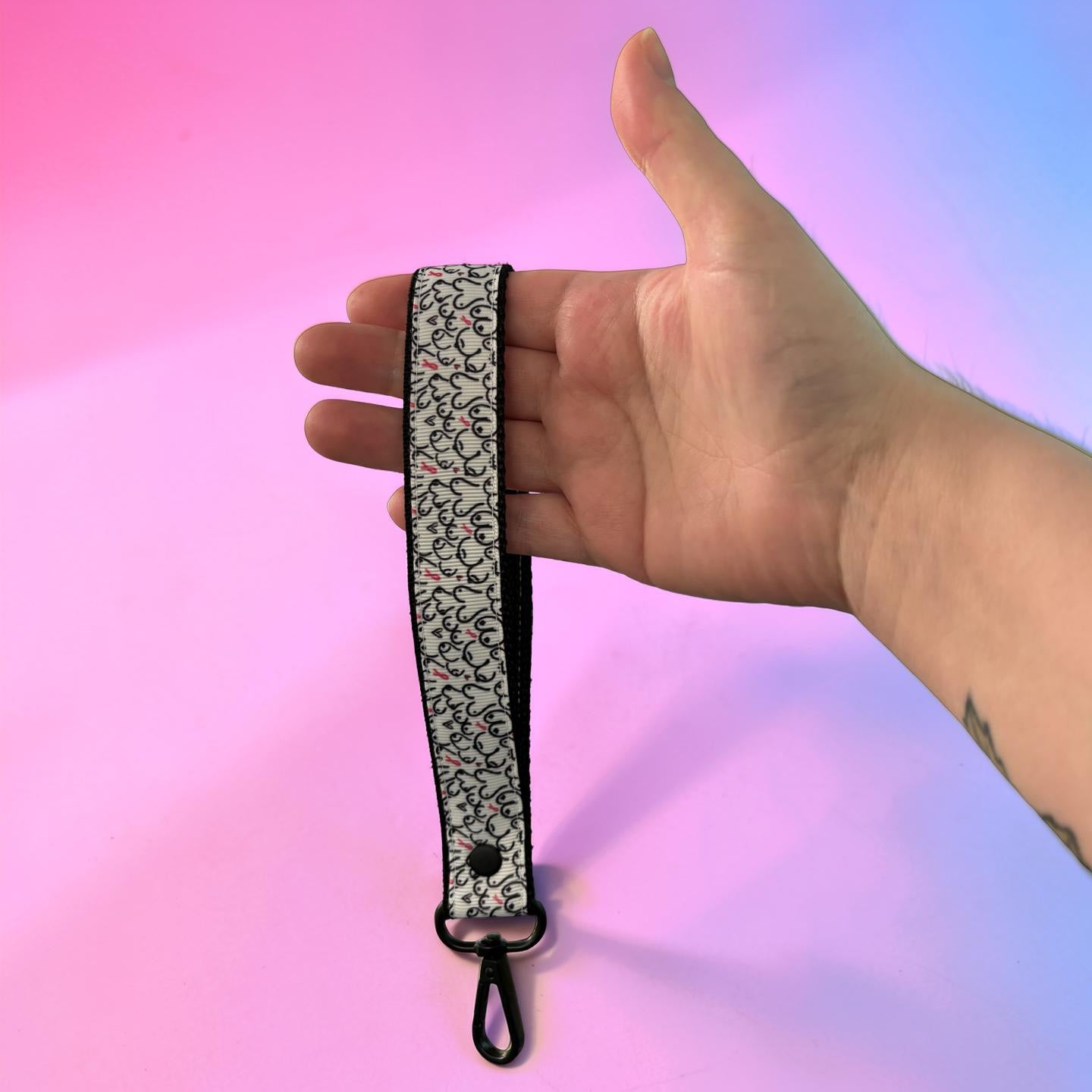 Boobs Wristlet Strap