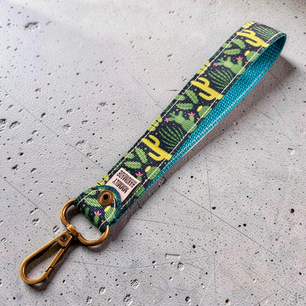 Cactus Wristlet Strap