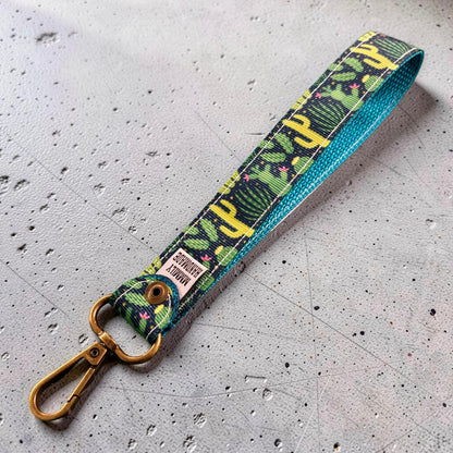 Cactus Wristlet Strap