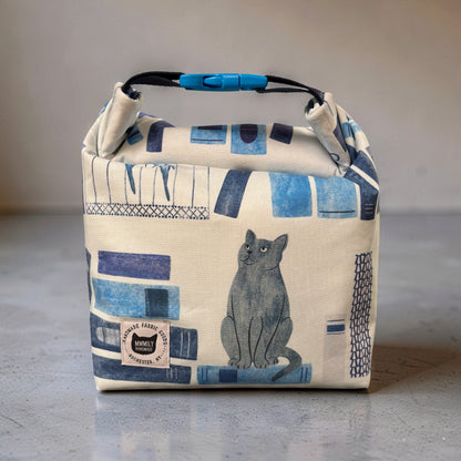 Library Cat Lunch Bag
