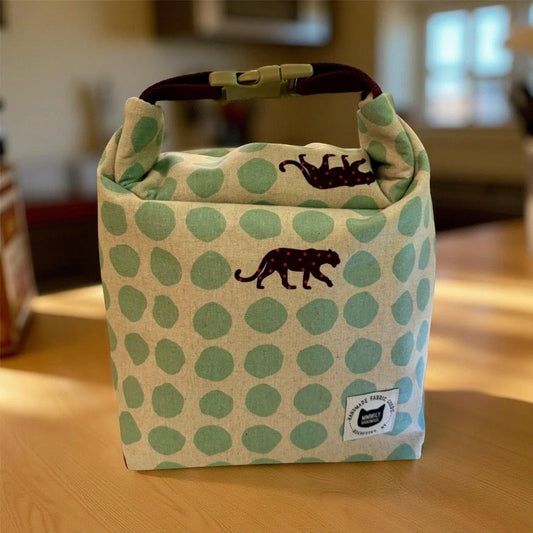 Leopard Dots Lunch Bag