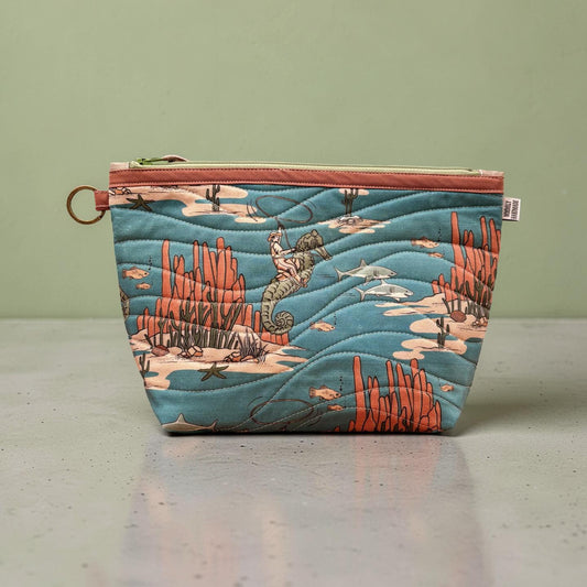 Underwater Cowboy Toiletry Case
