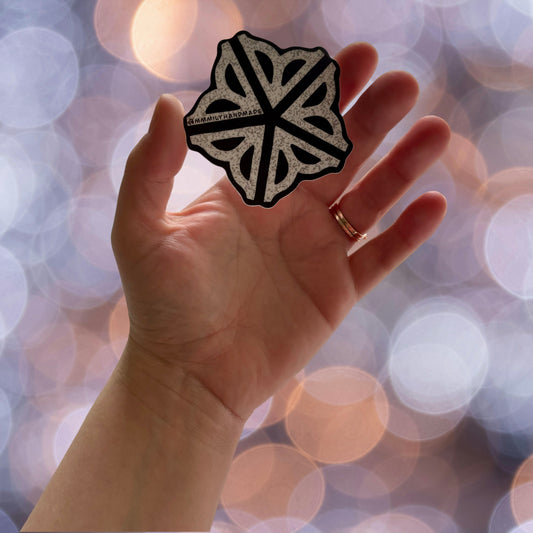 Roc Flower Vinyl Sticker