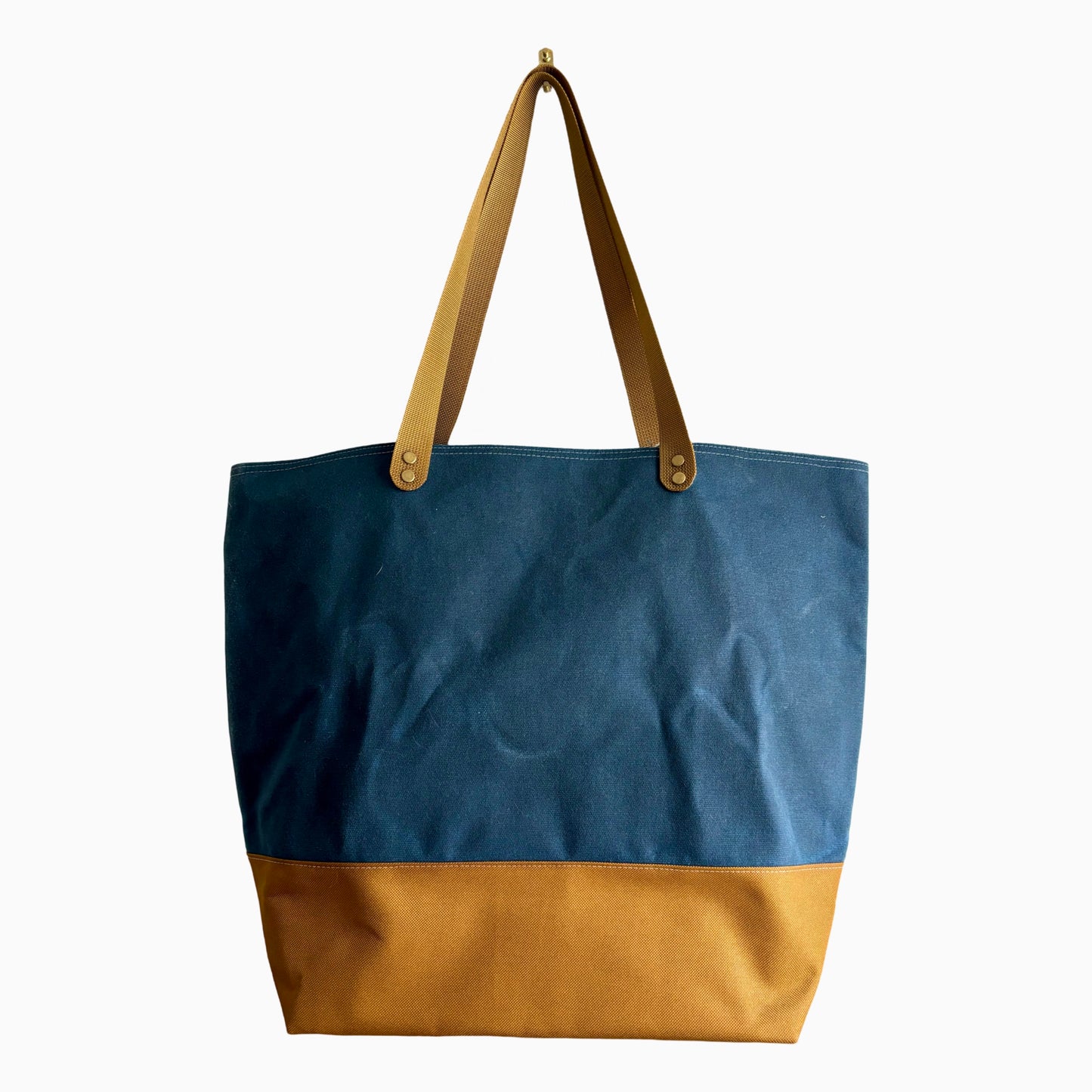 Blue Floral Tote Bag
