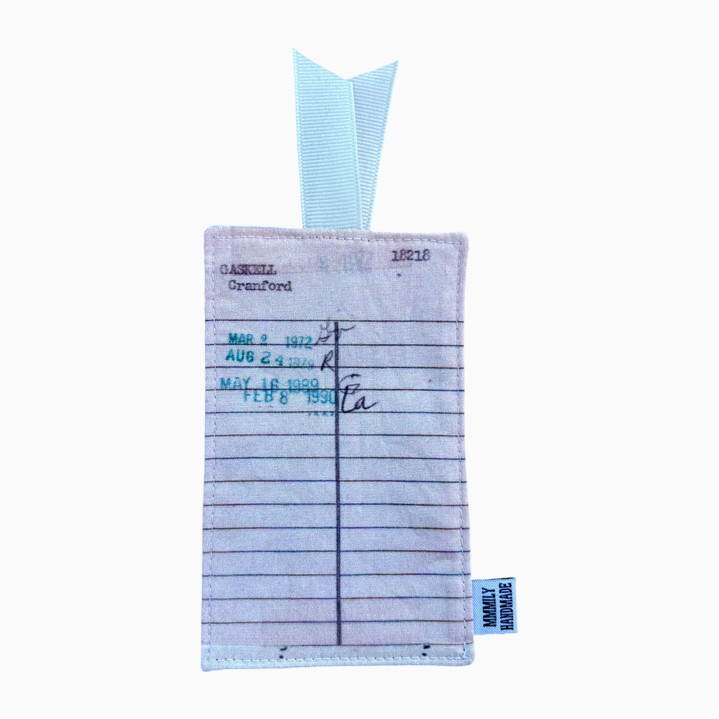 Library Card Bookmarks