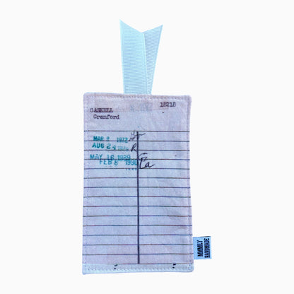 Library Card Bookmarks