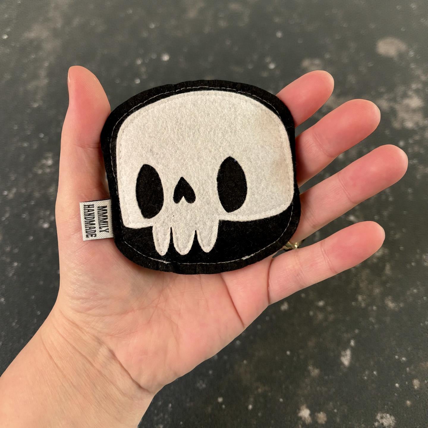 Skull Catnip Toy