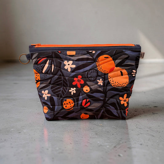 Citrus Floral Toiletry Case