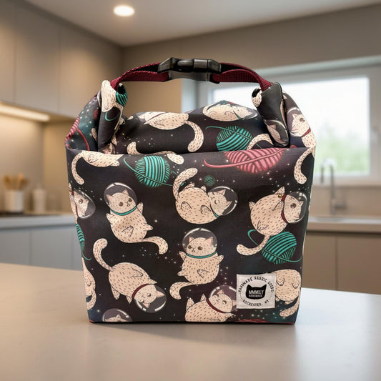 Space Cats Lunch Bag