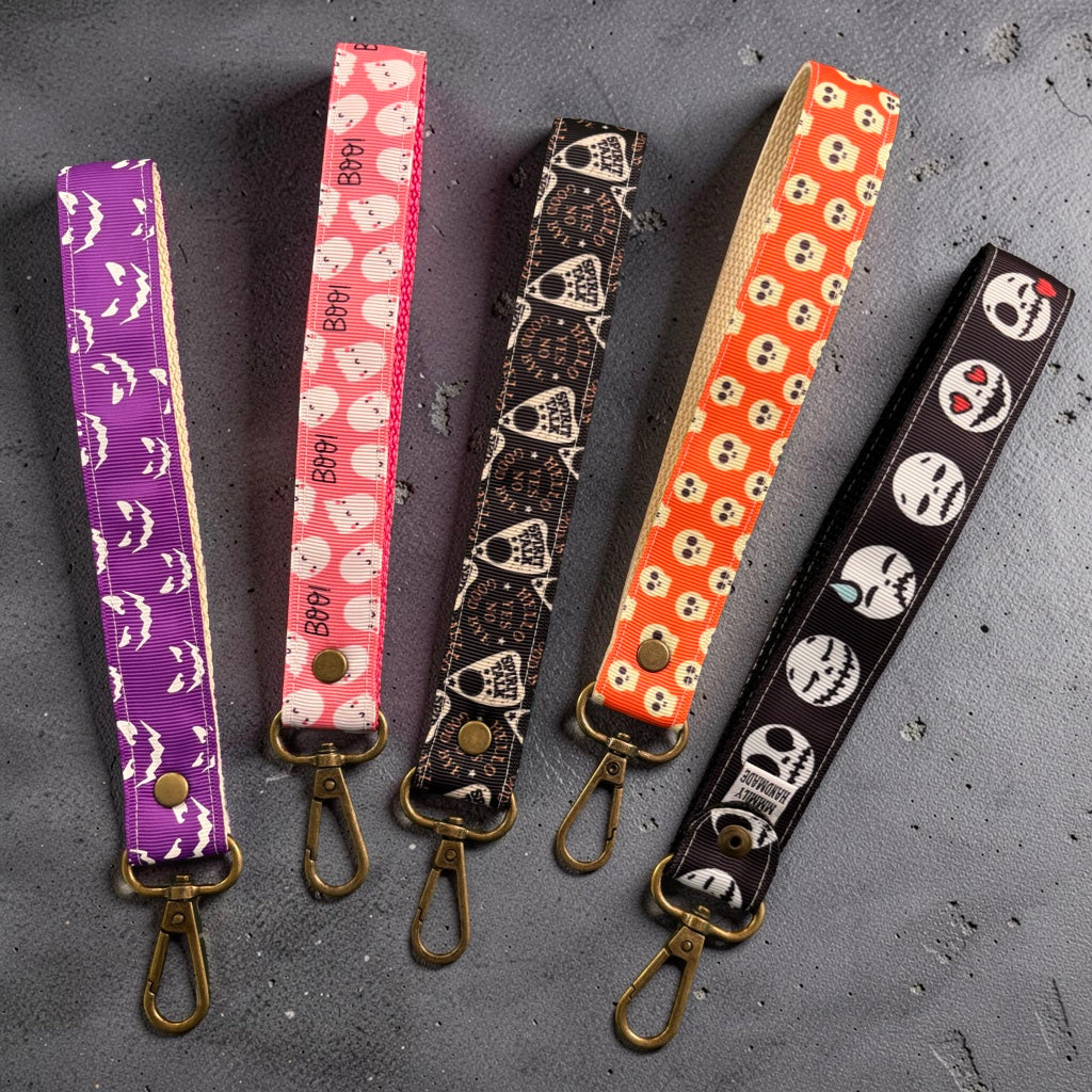 Spooky Wristlet Strap