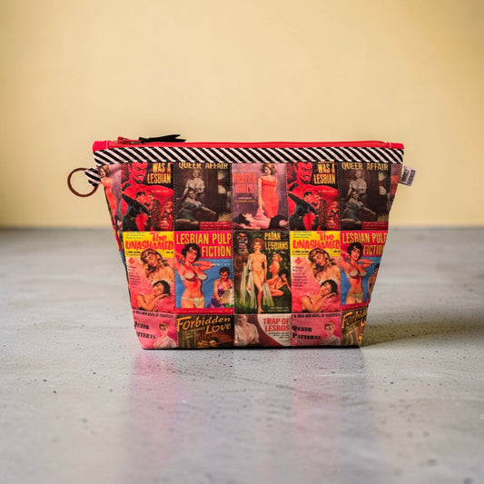 Lesbian Pulp Fiction Toiletry Case