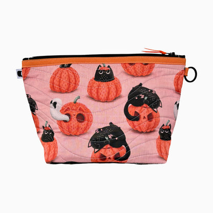 Cats with Pumpkins Toiletry Case
