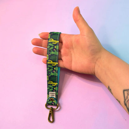 Cactus Wristlet Strap