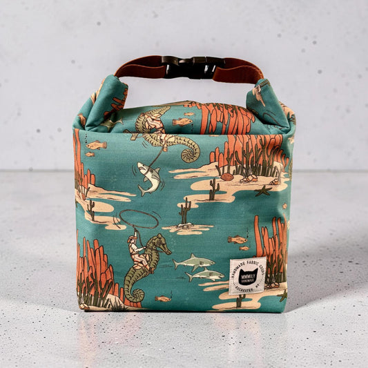 Underwater Cowboy Lunch Bag
